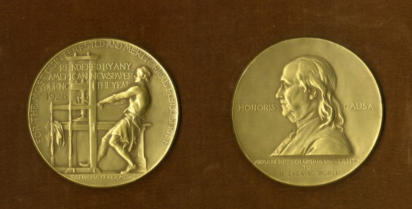 The Pulitzer Prize is awarded to recipients for achievements in newspaper, magazine and online journalism, literature, and musical composition in the United States.